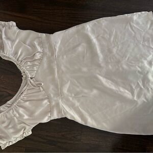 La Hearts White Mini Dress